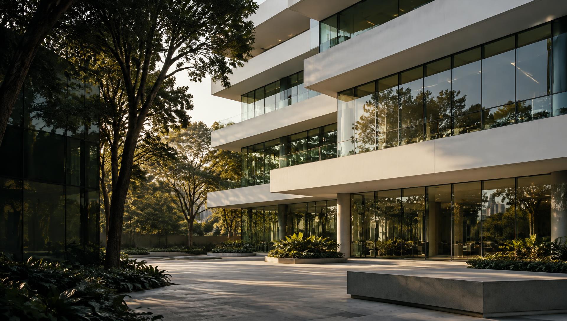Edificação contemporânea e seus espaços comuns